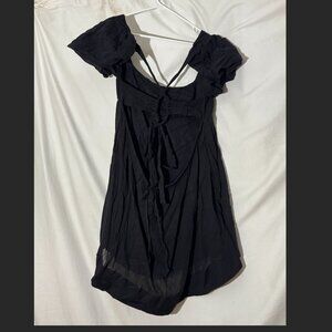 Free People Cotton Airy Openback Dress